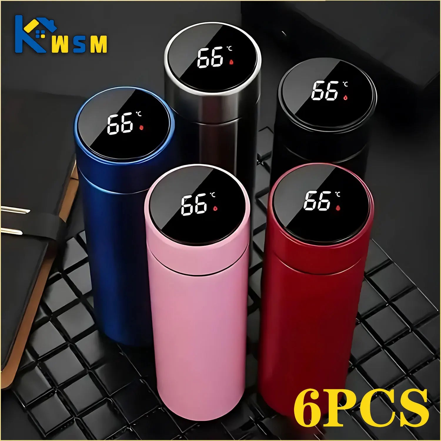 500ML Stainless Steel Thermos Cup with Separator 316 Smart Cup High Value Gift Cup Coffee Cup Father's Gift Cold Cup To Business